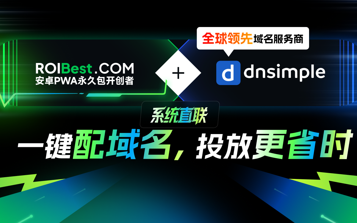 ROIBest 携手 DNSimple：加速 PWA 部署与广告投放的域名解析自动化方案