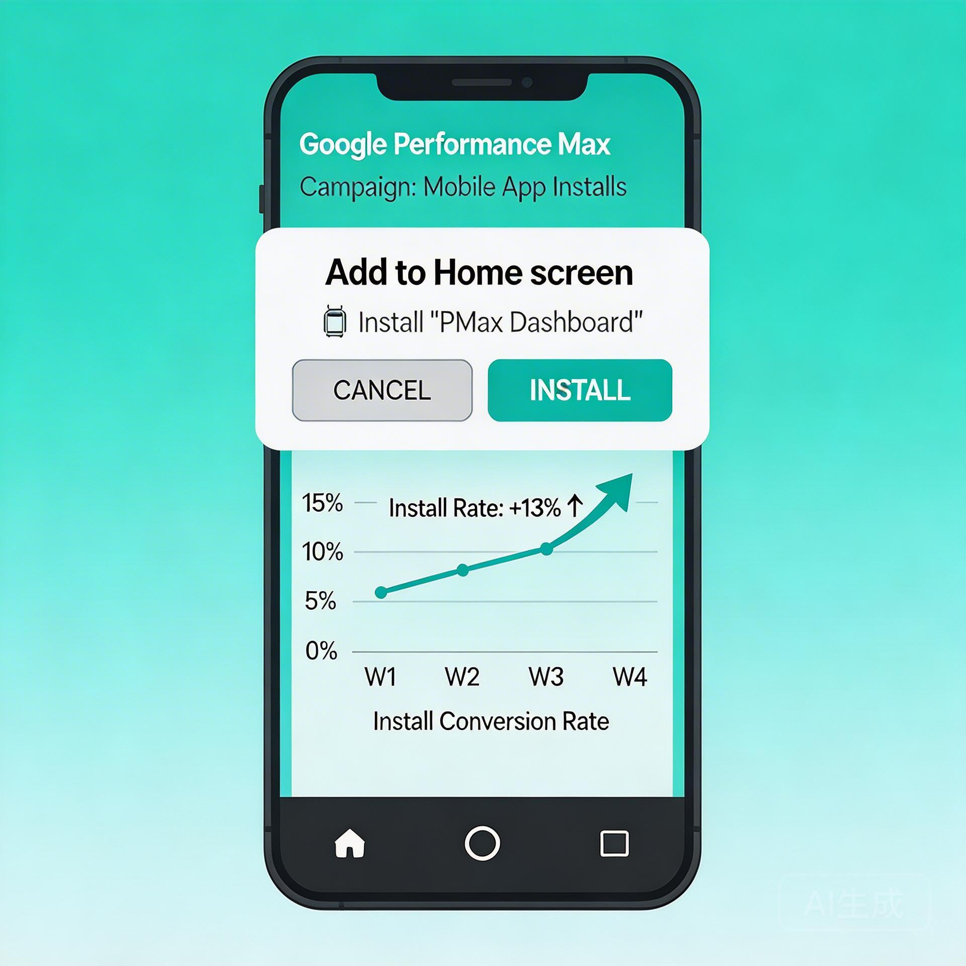 Google PMax 安卓 App 安装广告:为什么 PWA 落地页比 Google Play 转化更高(2026)