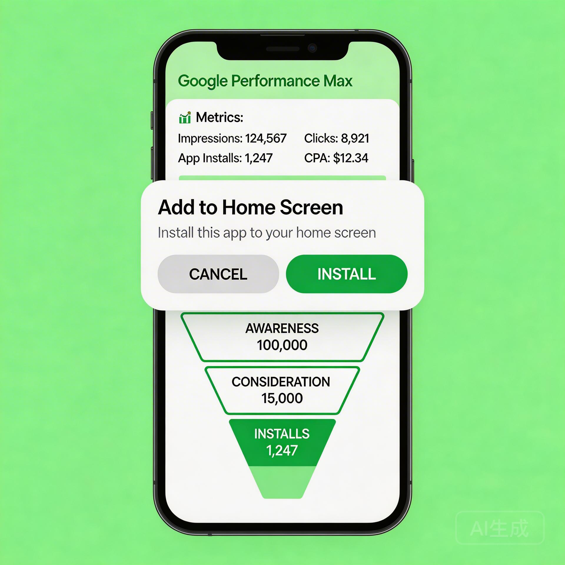 Google PMax Android PWA App Install Campaign 2026 | ROiBest