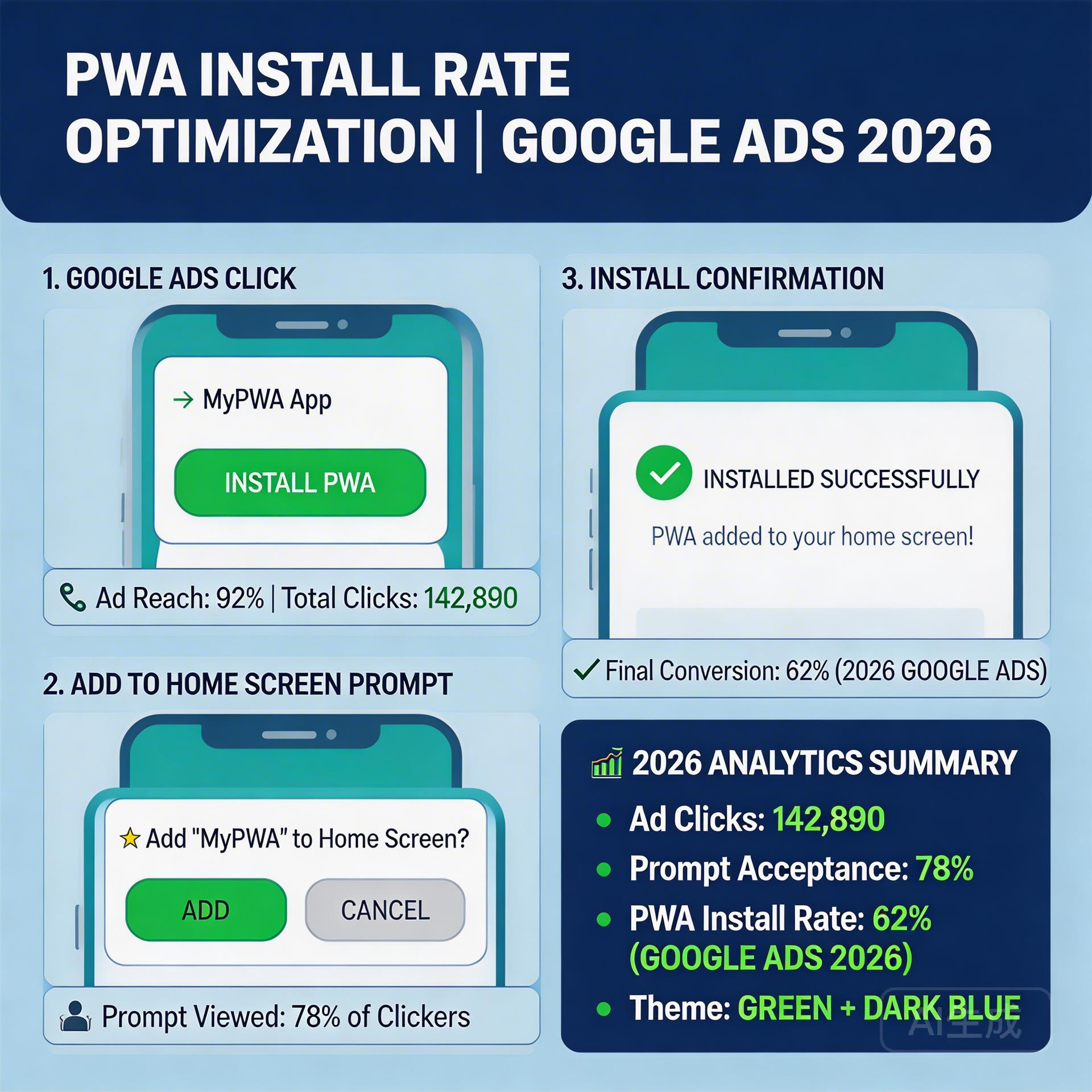 PWA Install Rate Optimization for Google Ads 2026