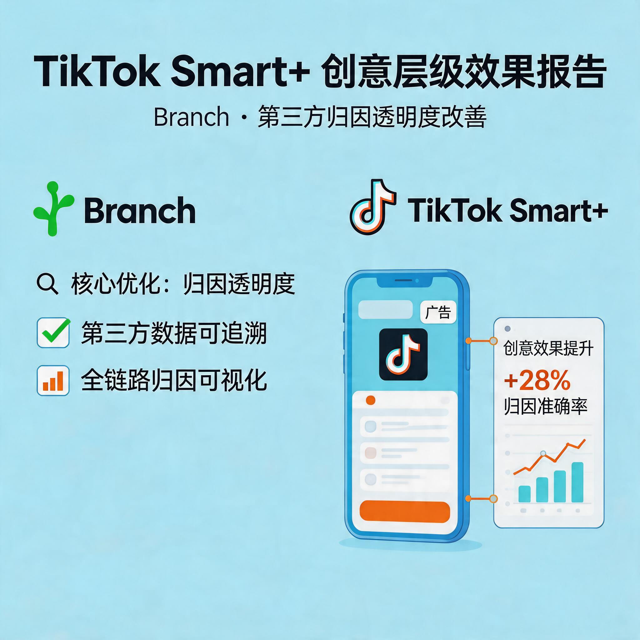 Branch TikTok Smart+ Creative Report: Third-Party Attribution Transparency in 2026 | ROiBest