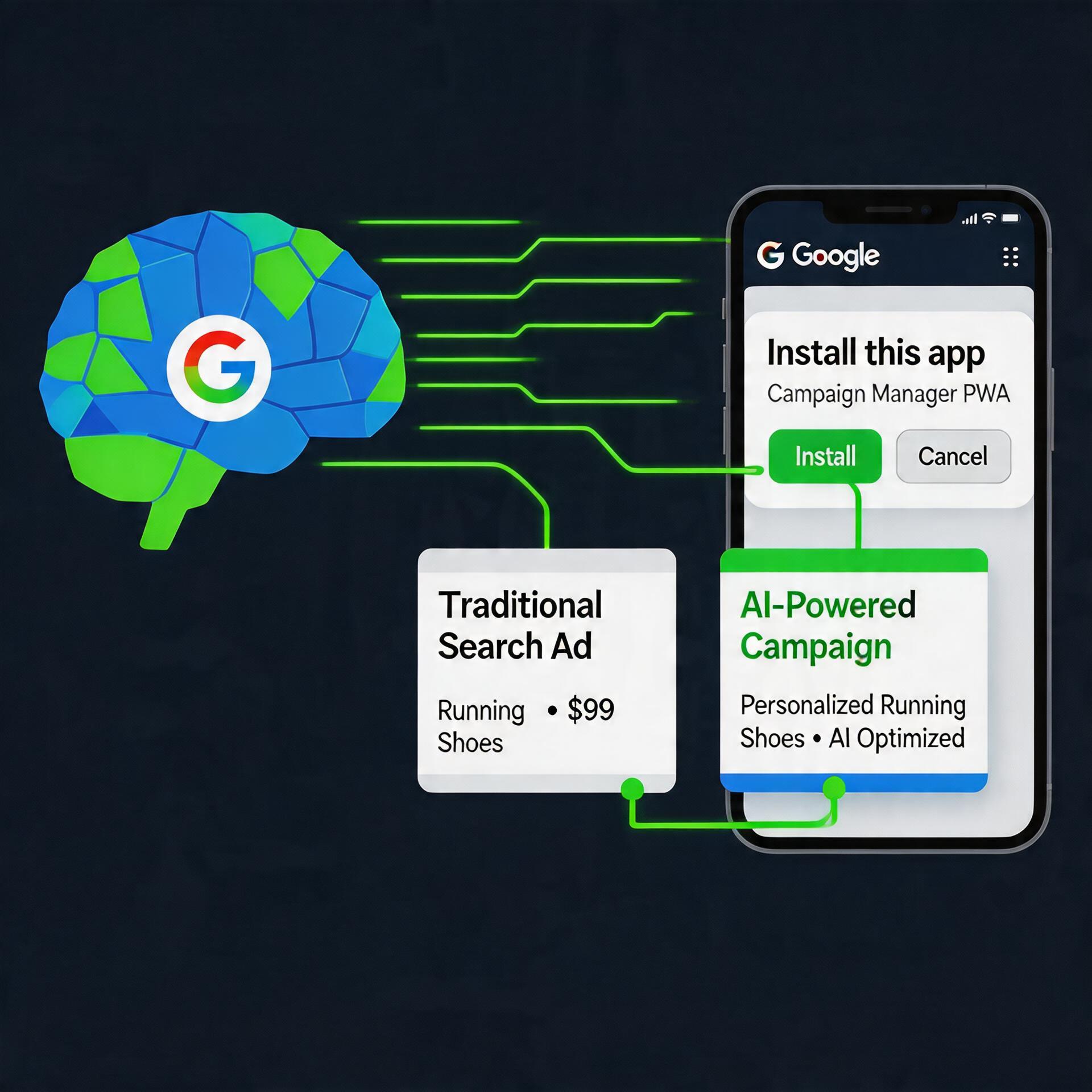 Google AI Max 广告升级：PWA 安装页优化指南 2026 | ROiBest